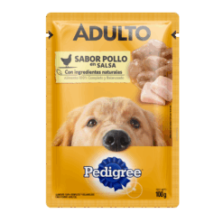 Pedigree Pouch Perros Adultos Sabor Pollo - 100g