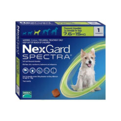 Antipulgas Nexgard Spectra M 7.6 a 15 Kg x1 Comprimido