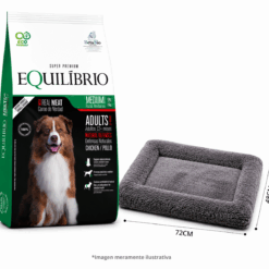 Equilibrio Perro Adulto Razas Medianas 18 Kg + Colchoneta de REGALO!!!