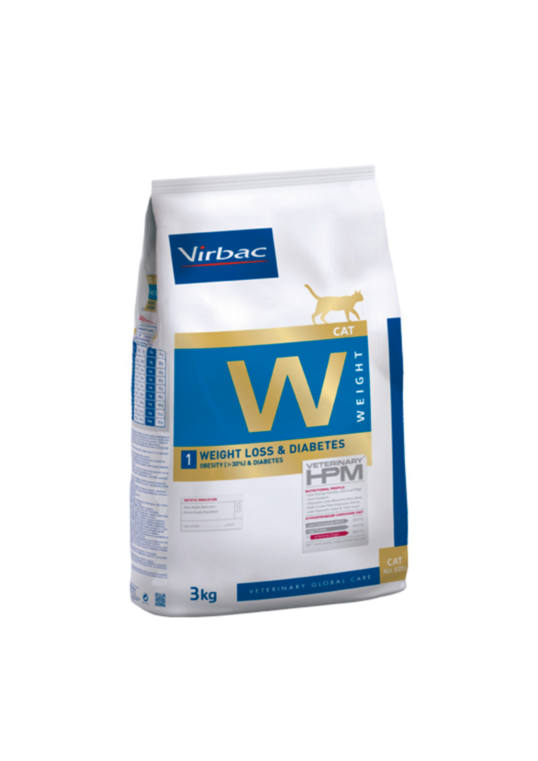 Virbac Hpm Gato Weight&Diabetes - 1,5 Kg
