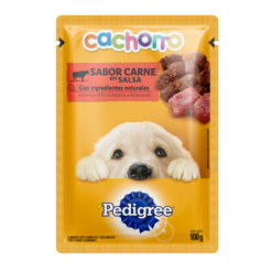 Pedigree Pouch Perros Cachorros Sabor Carne - 100 Gr