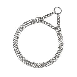 Collar metálico semi-ahorque Chrome CSS