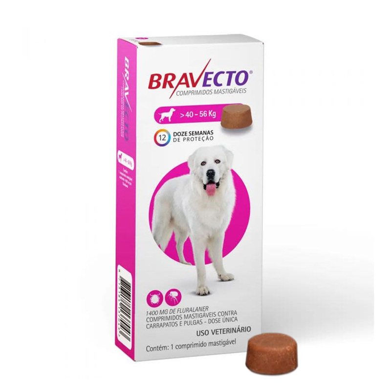 Antipulgas Bravecto 40 - 60 kg