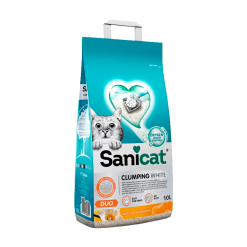 Arena Aglomerante Sanicat Vainilla y Mandarina - 10 Kg