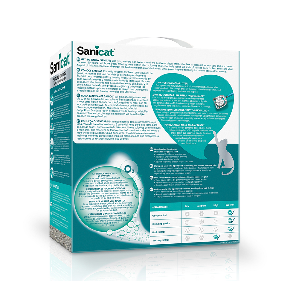 Sanicat Strong Clumps – 21kg - Imagen 2