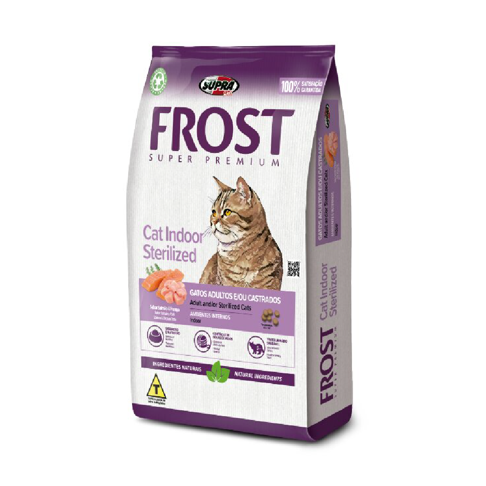 Frost Cat Indoor Gatos Adultos - 1,5 Kg