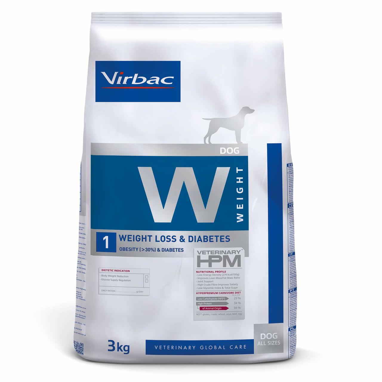 Virbac Hpm Perro Weight & Loss - 3 Kg
