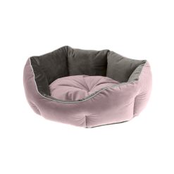 Sofá de terciopelo para perros Queen