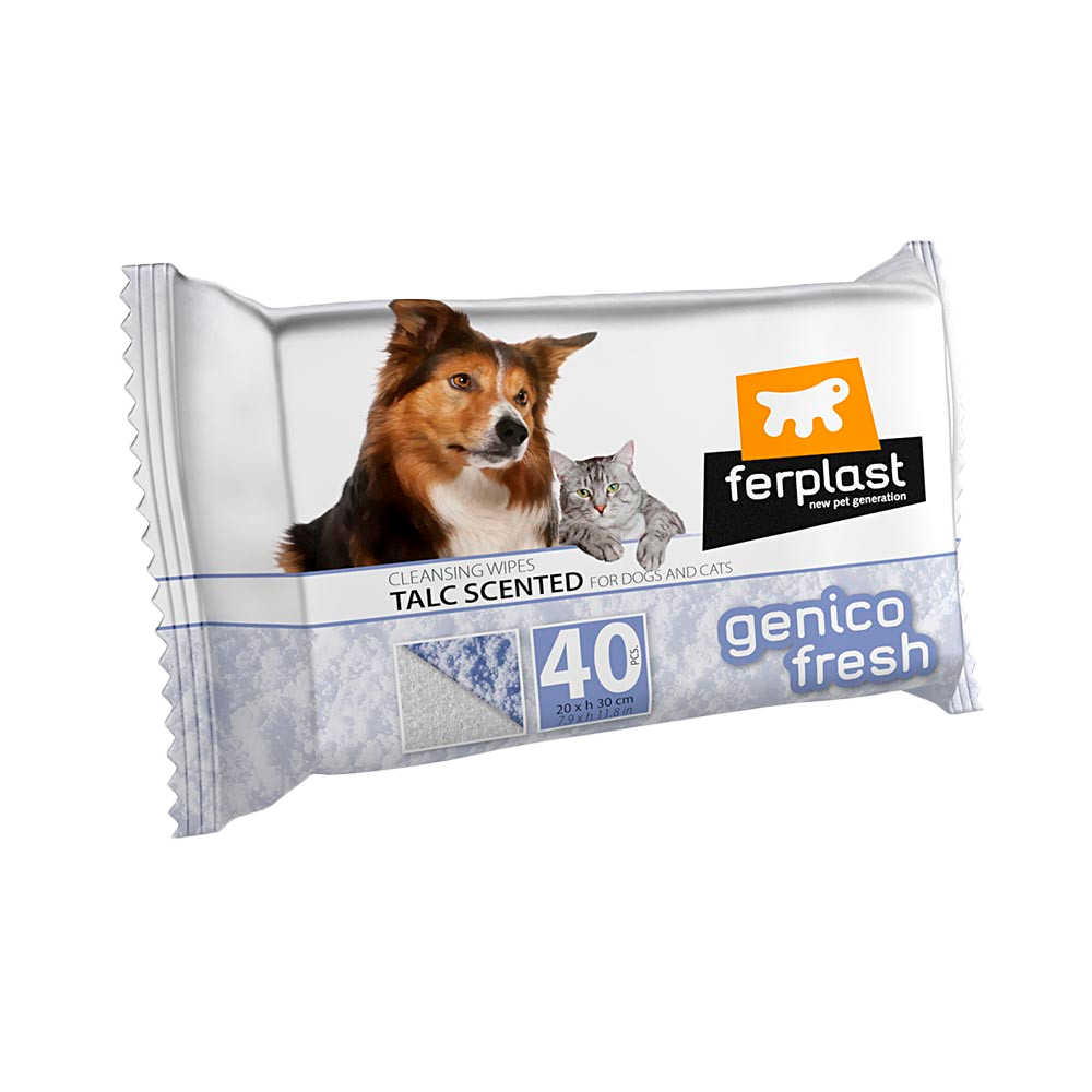 Toallitas higiénicas Genico Fresh Talco - 40 Un