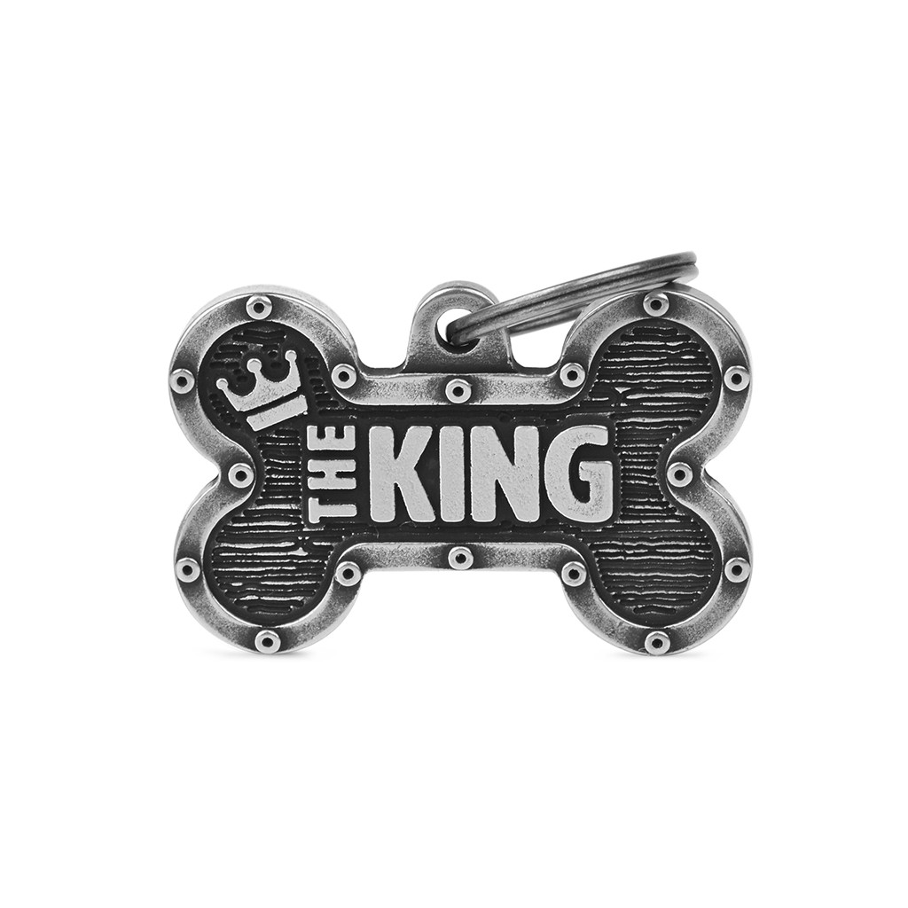 Hueso L Bronx King Plata Antigua