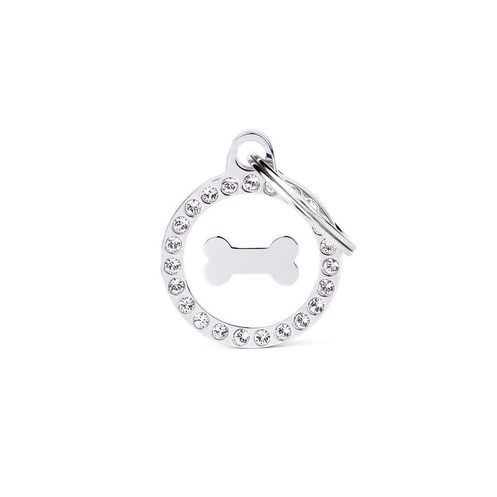 Circulo Pequeno Blanco Hueso Glam