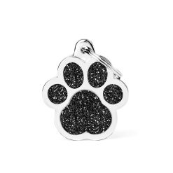 Big Paw Glitter Black