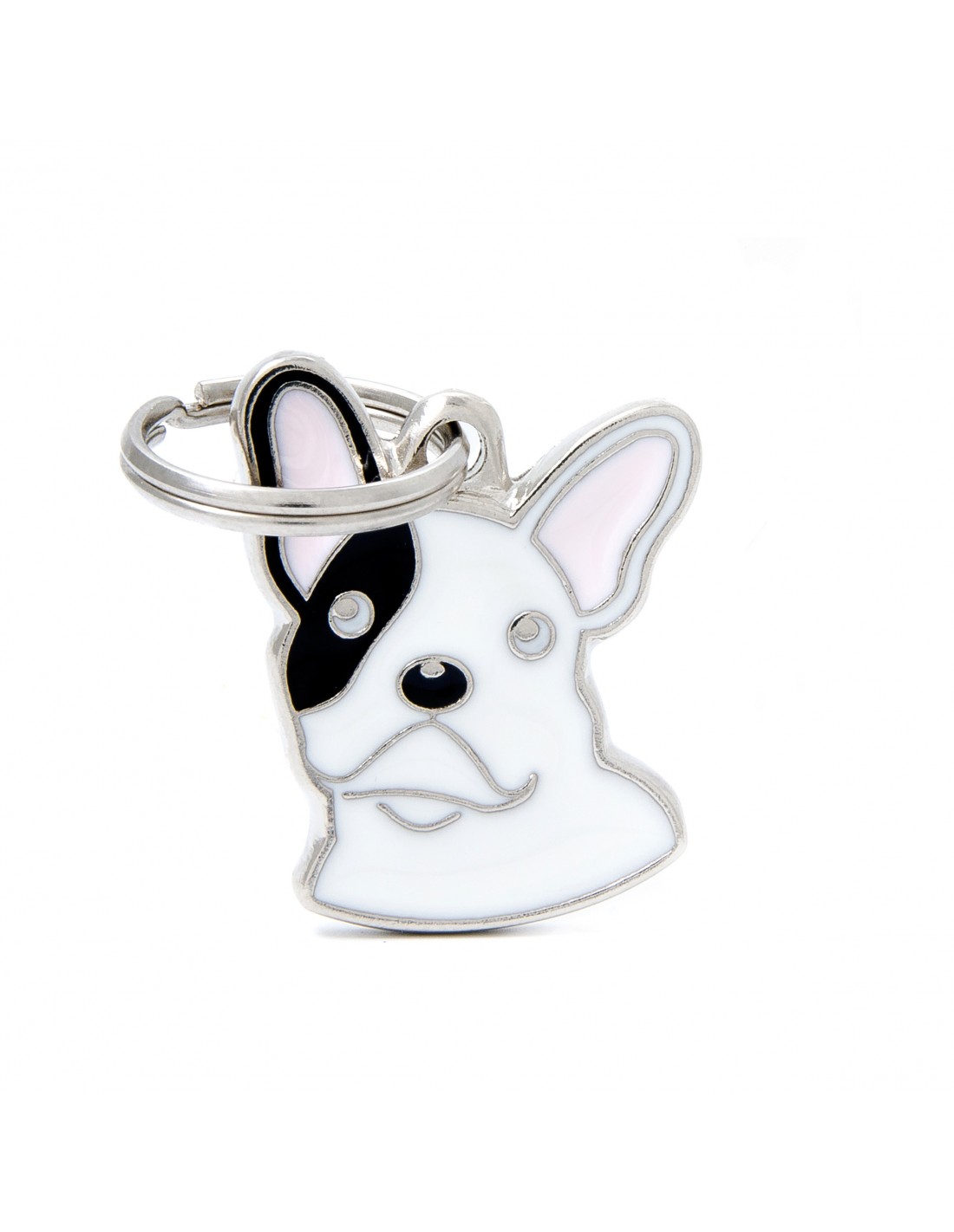 Bulldog Francés Blanco Y Negro
