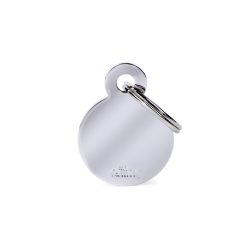 Small Round Chromed Brass