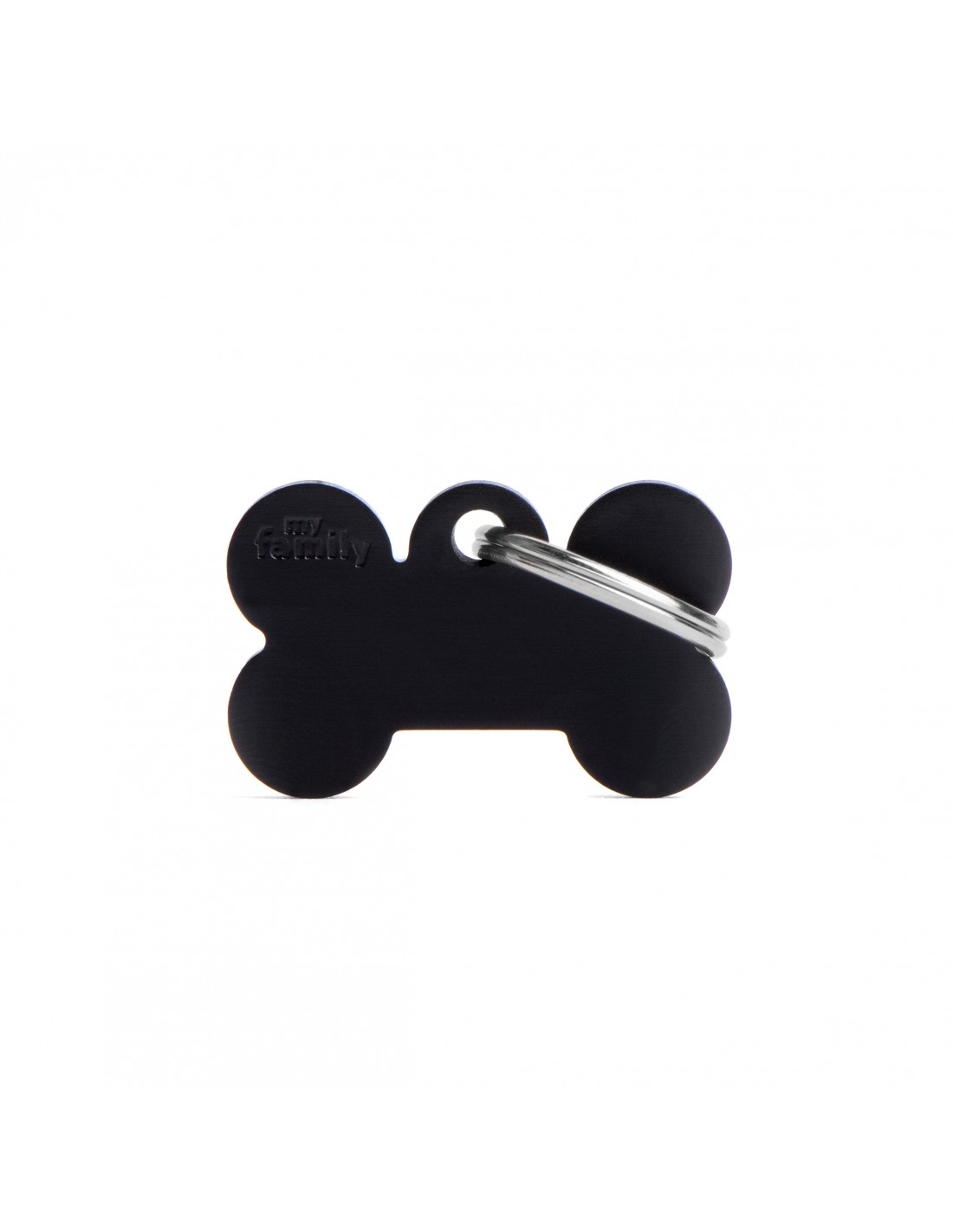 Small Bone Aluminum Black