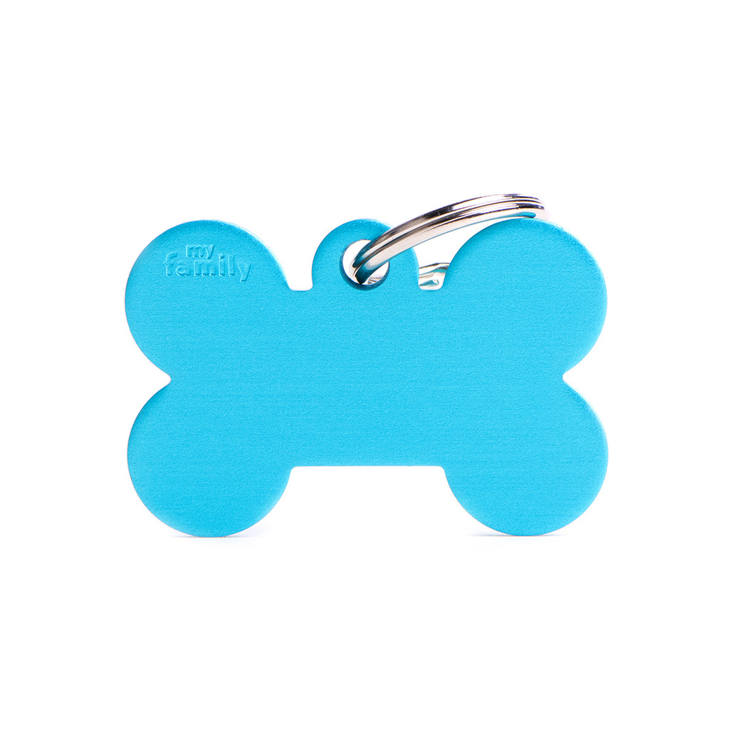 Hueso Grande Aluminio Celeste