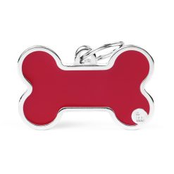Chapita Hueso Xl Logo Rojo Basic Handmade