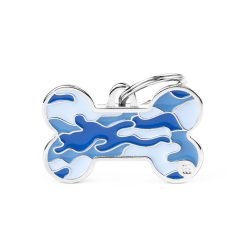 Chapita Hueso L Camouflage Azul Style Collection