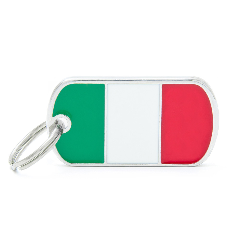 Chapita Bandera Italia Flags