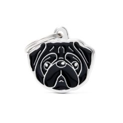 Chapita Pug Negro