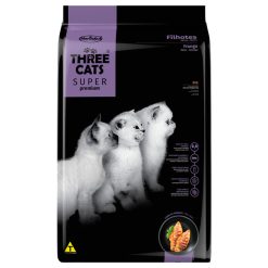 Three Cats Especial Gatitos Cachorros Sabor Pollo - 3 Kg