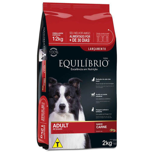 Equilibrio Perro Adulto Razas Medianas Sabor Carne - 2 Kg