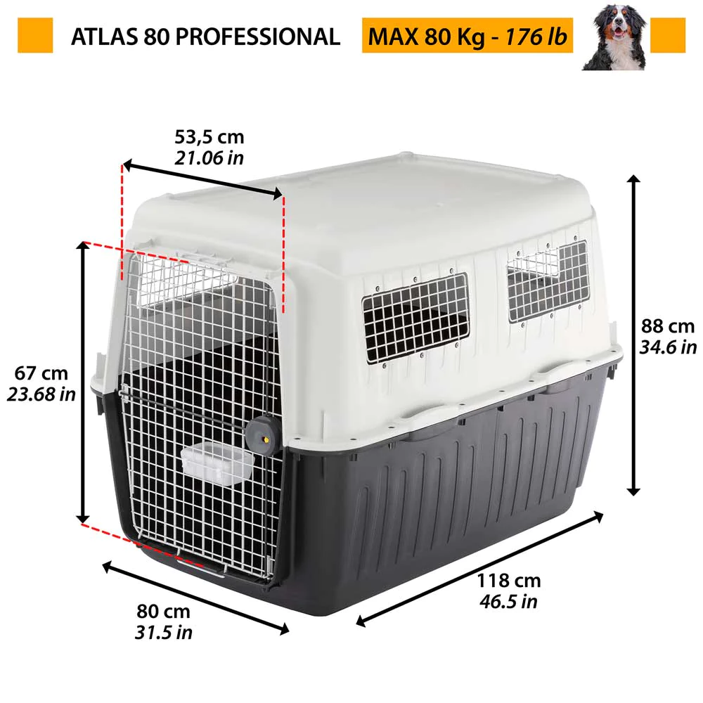 Transportadora Profesional Atlas 80 - 80 x 118 x h 88 cm - Imagen 2