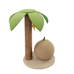 Rascador TIRAGRAFFI PALM BEACH 40X40CM H:75CM BOX: 41X41X31 cm