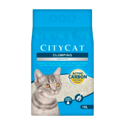 Arena Sanitaria Citycat Carbón Activado - 10 Litros