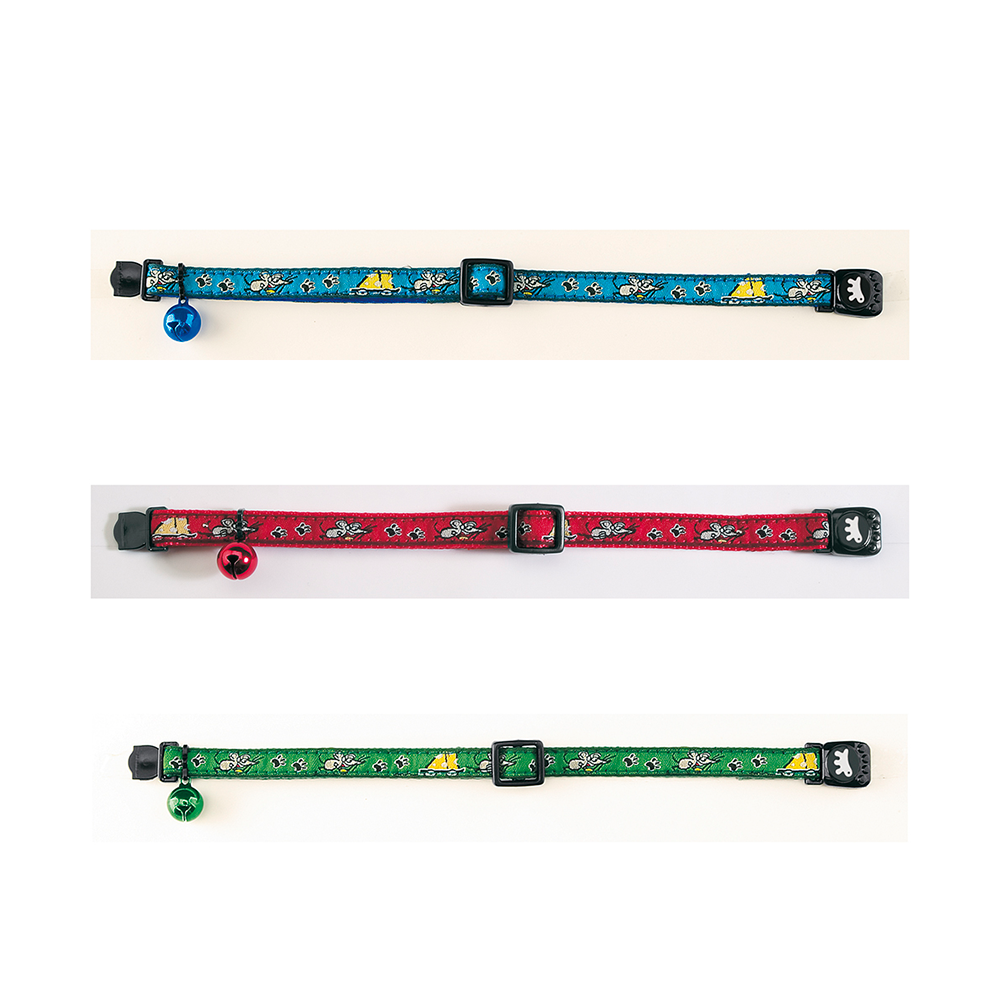 Collar para gatos diseño de patitas