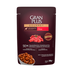 GRAN PLUS SACHET PERRO CARNE 100GR