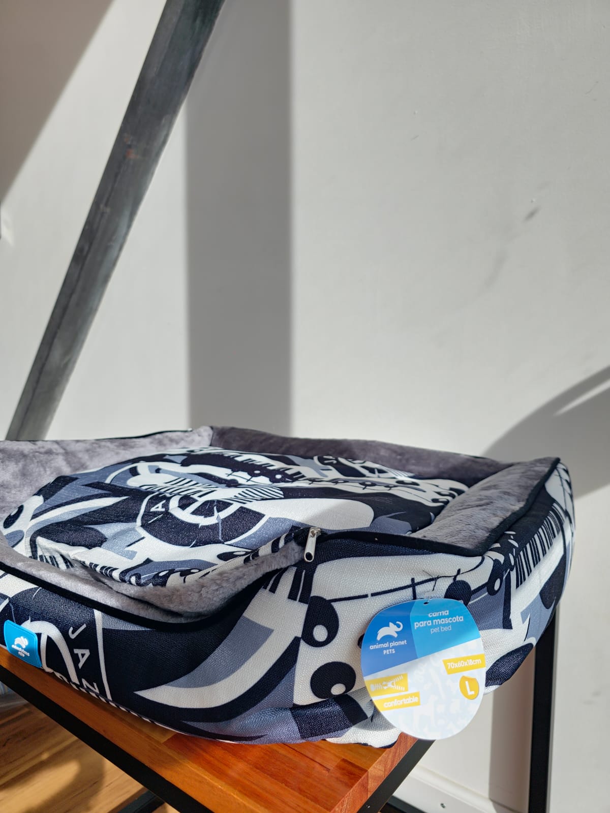 Cama para mascotas L - 70x60x18 cm - Imagen 5