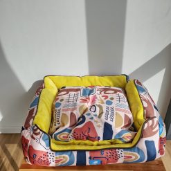 Cama para mascotas L - 70x60x18 cm