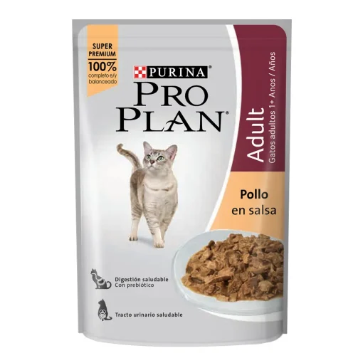 Pro Plan Pouch Gato Adulto Pollo - Salsa 85g