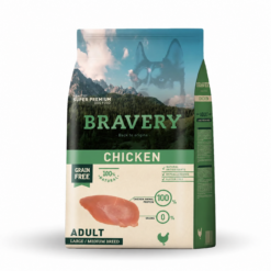 Bravery Perro Adulto Medium/Large Pollo