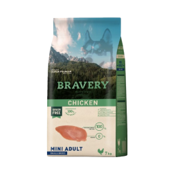 Bravery Perro Adulto Mini Pollo 7 Kg