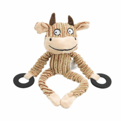 VACA CON ANILLOS DE GOMA 26*10CMS