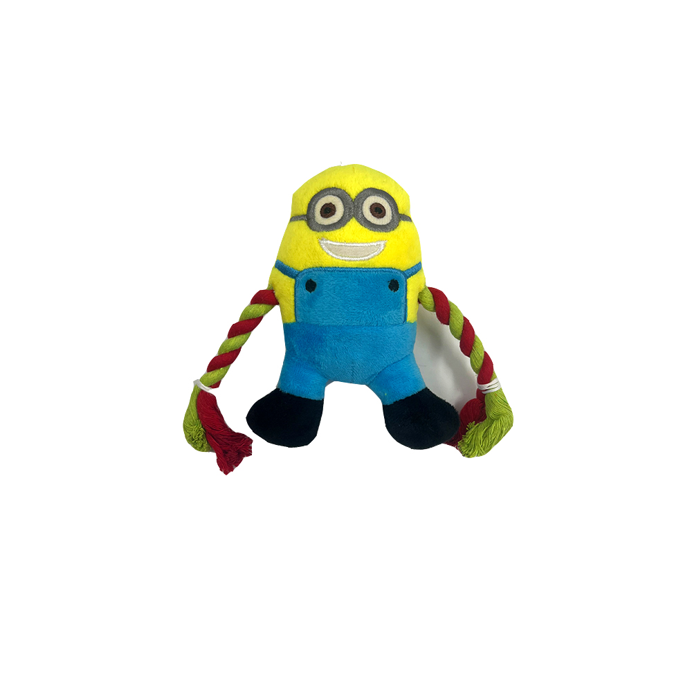 MINION DE PELUCHE Y CUERDA 14*8CMS