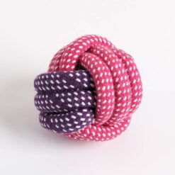 PELOTA EN CUERDA DE ALGODÓN 8,5 CMS