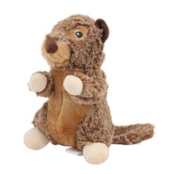 PELUCHE MARMOTA MARRÓN 19CMS