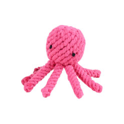 PULPO ROSA CUERDA DE ALGODÓN 10*6.5