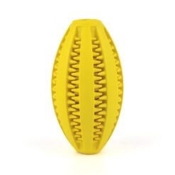 PELOTA OVAL DENTAL TPR L AMARILLO