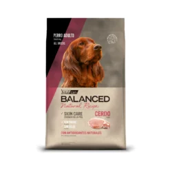 BALANCED NATURAL PERRO ADULTO CERDO 15KG + KIT ESCOLAR DE REGALO