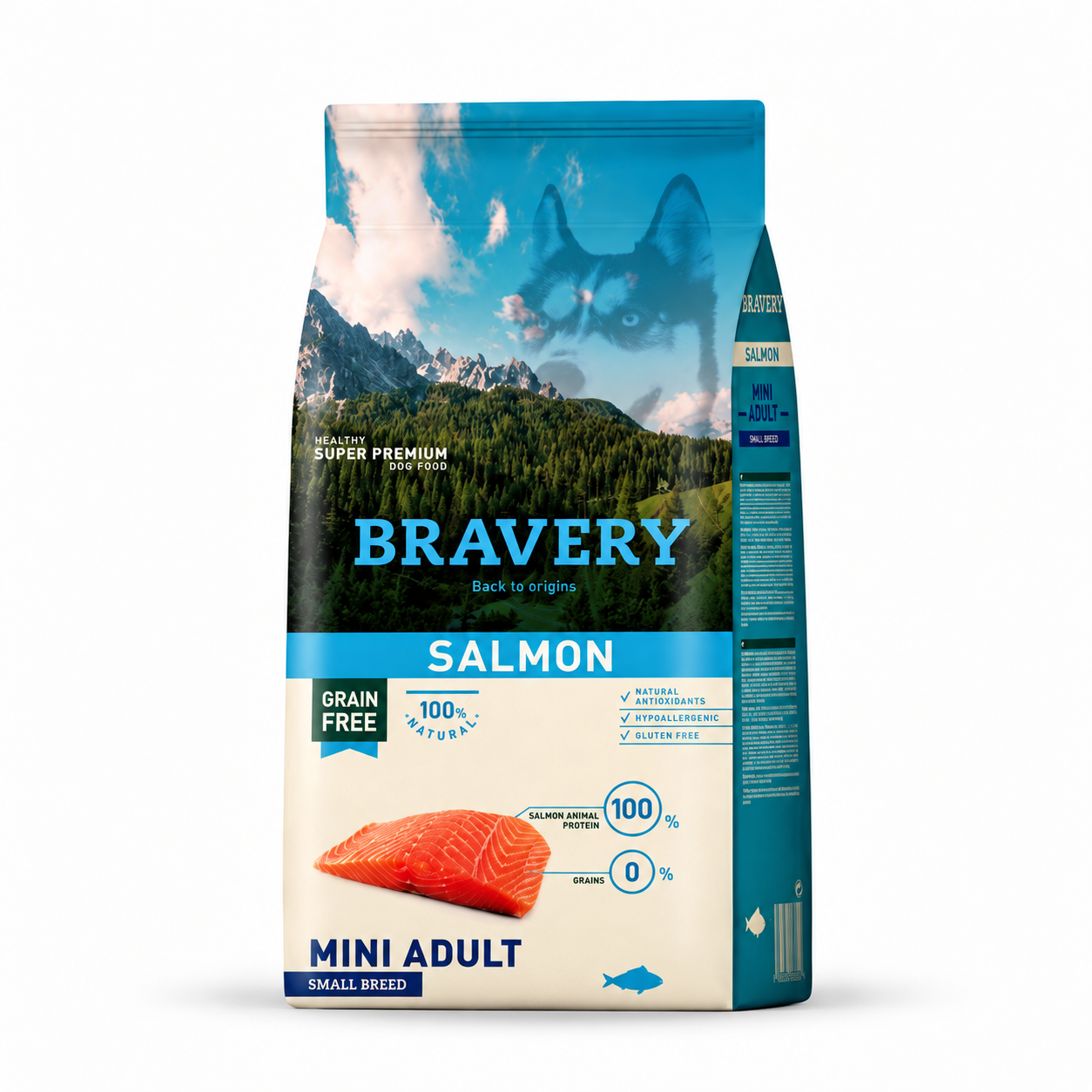 Bravery Perro Adulto Mini Salmón