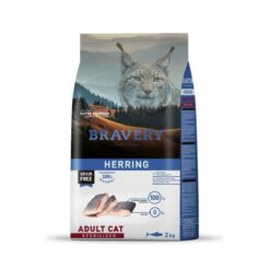 Bravery Gato Adulto Castrado Herring 2 Kg