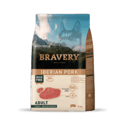 Bravery PerroMedium/Large Iberian Pork 4 Kg