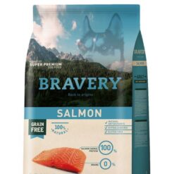 Bravery Perro Adulto Medium/Large Salmón 12kg+4 Kg Gratis