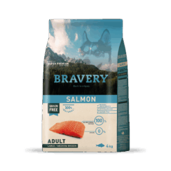 Bravery Perro Puppy Medium/Large Salmón 4 Kg