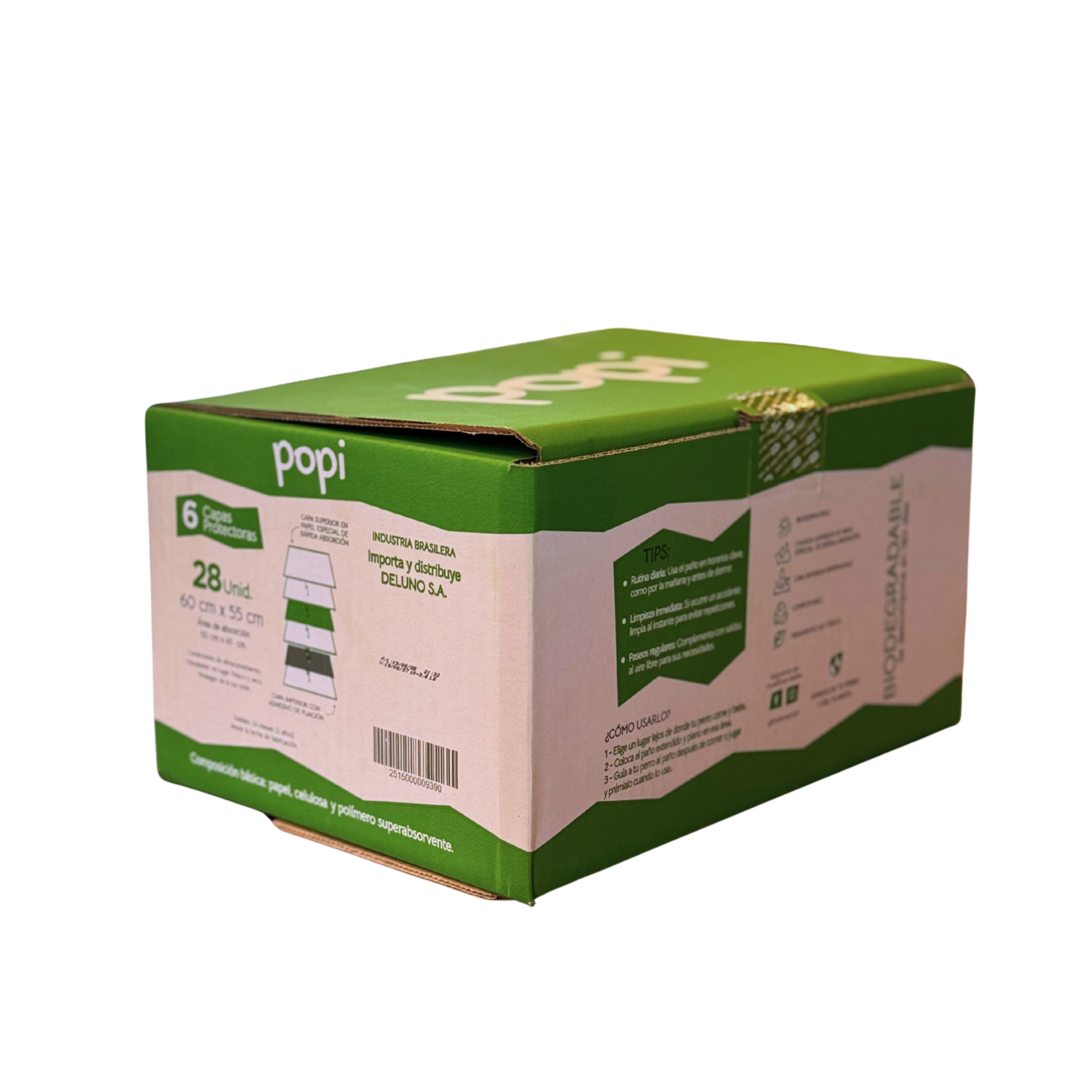 Paños de Entrenamiento Biodegradables 28 un (55x60 cm) - Imagen 3