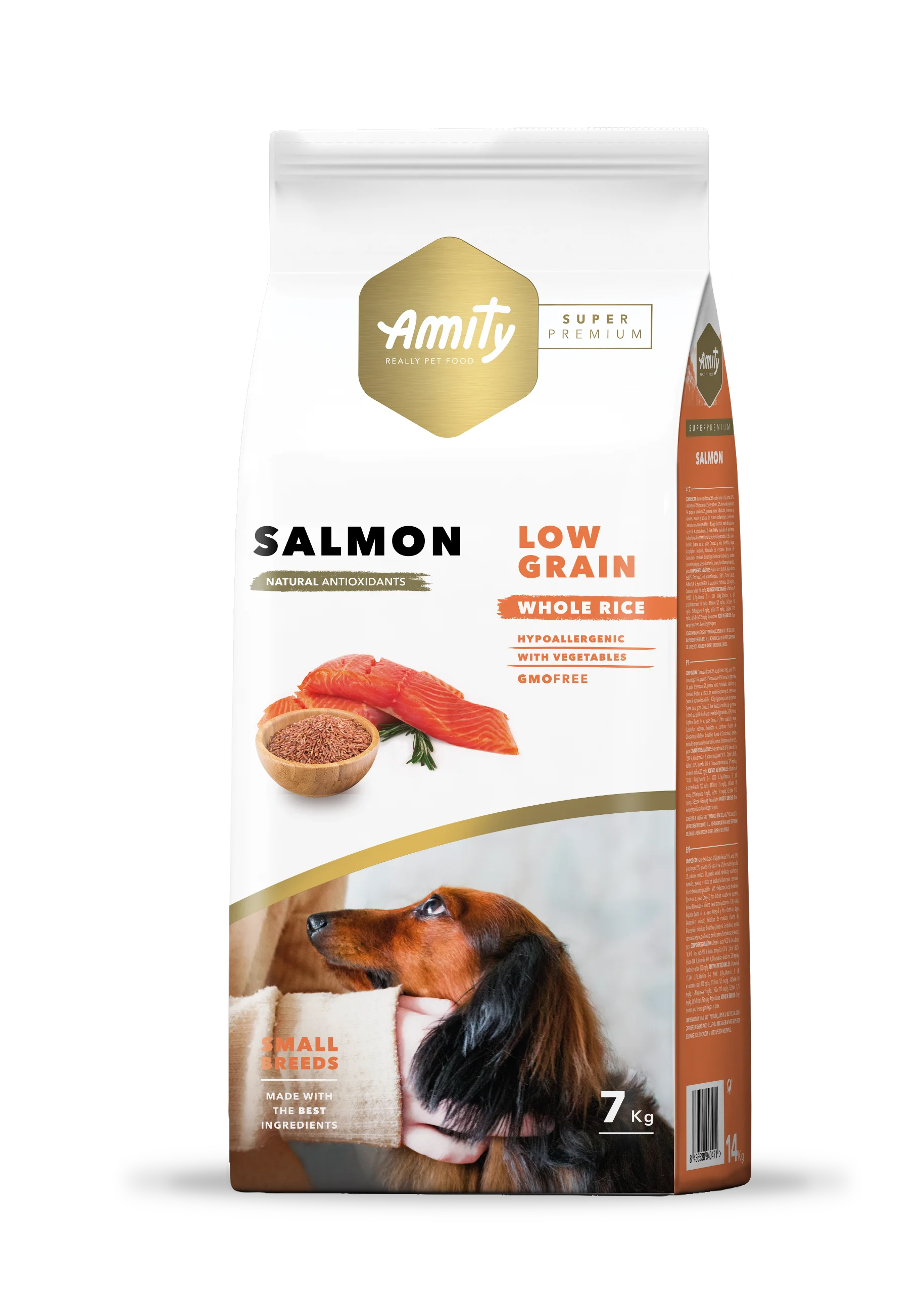 Amity Perro Adulto Razas Pequeñas Salmón